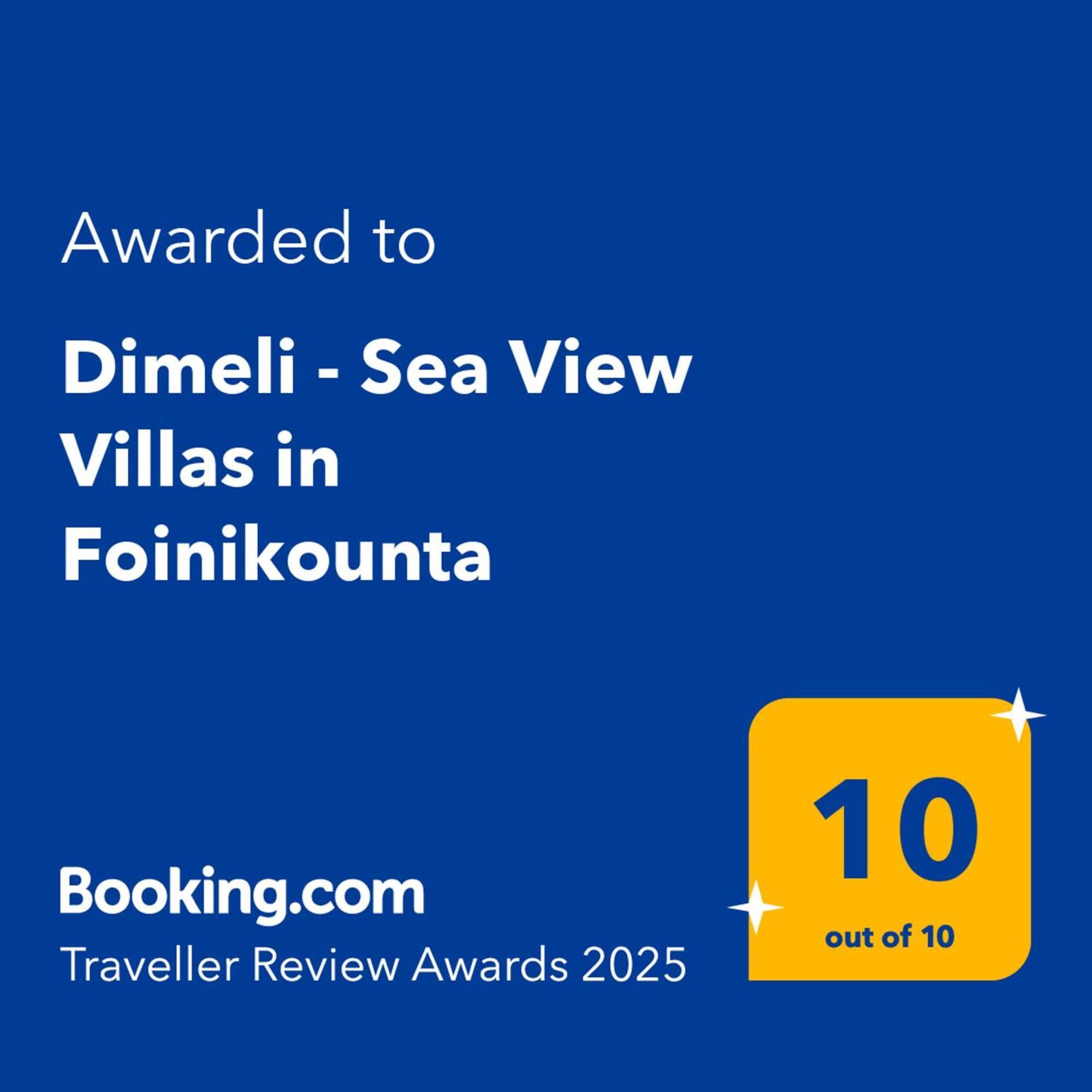 Dimeli - Sea View Villas In Foinikounta Finikounta Exterior foto